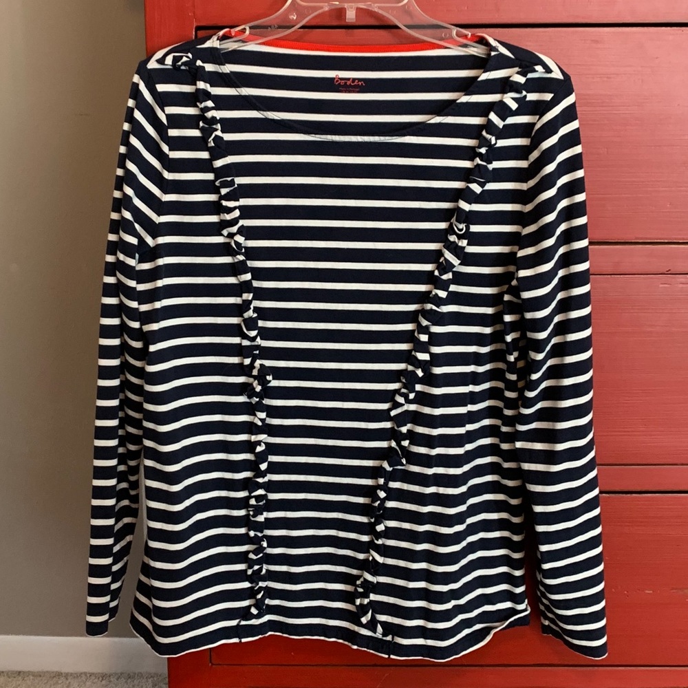 Boden ruffle front Beton, size 12